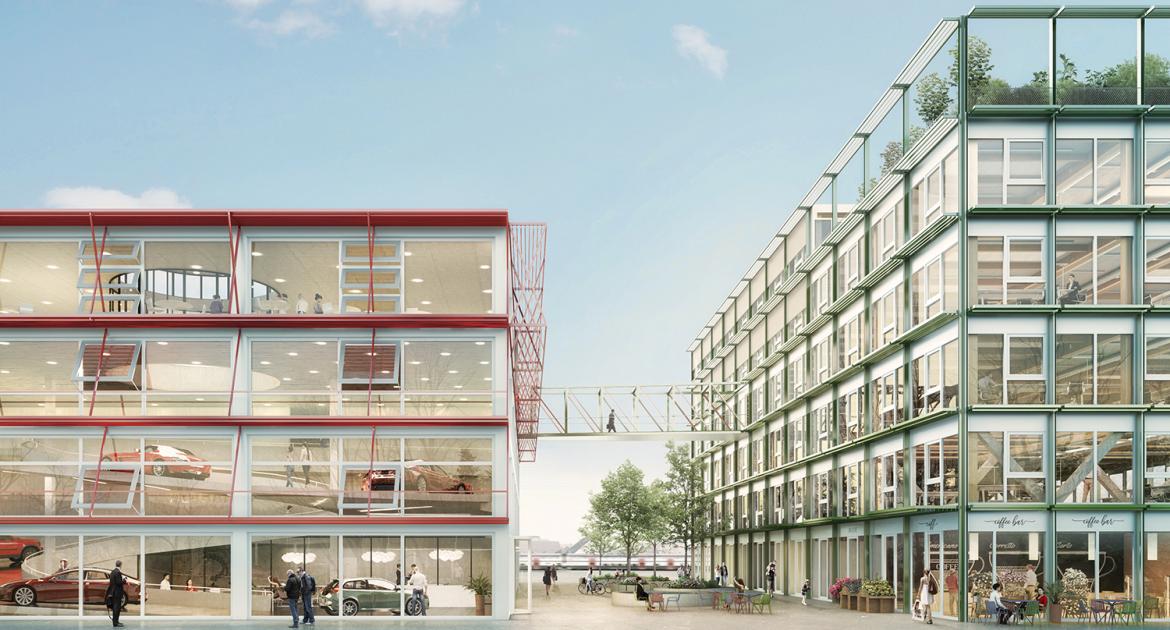 Neubau Autohaus und Bürogebäude